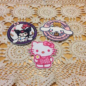 Hello Kitty new iron-on patches